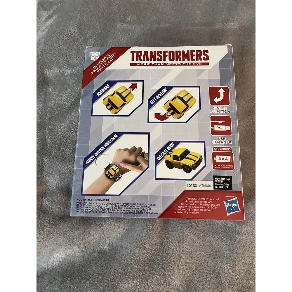 Transformers BumbleBee Remote Control Wrist Case Rc Car